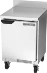 Beverage Air WTR20HC 20'' 1 Door Counter Height Worktop Refrigerator with Side / Rear Breathing Compressor - 2.25 cu. ft.