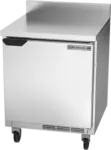 Beverage Air WTR27HC-FIP 27'' 1 Door Counter Height Worktop Refrigerator with Side / Rear Breathing Compressor - 5.25 cu. ft.