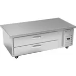 Beverage Air WTRCS60HC-64 64" 2 Drawer Refrigerated Chef Base with Marine Edge Top - 115 Volts