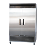 Bison Refrigeration BRF-46 54.5'' 46.0 cu. ft. Bottom Mounted 2 Section Solid Door Reach-In Freezer