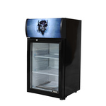 Bison Refrigeration BRM-1.84 Countertop Glass Door Refrigerator