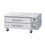 Blue Air BACB36-HC 36" 2 Drawer Refrigerated Chef Base with Flat Top - 115 Volts