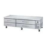 Blue Air BACB86M-HC 86.25" 4 Drawer Refrigerated Chef Base with Marine Edge Top - 115 Volts