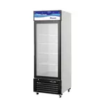 Blue Air BKGF23-HC 27'' 23.0 cu. ft. 1 Section White Glass Door Merchandiser Freezer