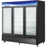 Blue Air BKGF72B-HC Freezer Merchandiser  three-section