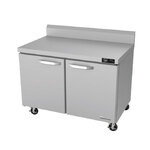 Blue Air BLUR48-WT-HC 48'' 2 Door Counter Height Worktop Refrigerator with Side / Rear Breathing Compressor - 13.0 cu. ft.