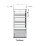 Blue Air BOD-36G Open Display Case