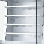Blue Air BOD-60G Open Display Case adjustable shelves
