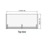 Blue Air BOD-72G Open Display Case