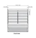 Blue Air BOD-72G Open Display Case