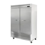 Blue Air BSF49-HC 54'' 49.0 cu. ft. Bottom Mounted 2 Section Solid Door Reach-In Freezer