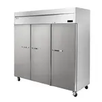 Blue Air BSF72T-HC 81'' 72.0 cu. ft. Top Mounted 3 Section Solid Door Reach-In Freezer