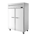 Blue Air BSR49T-HC 54'' 49 cu. ft. Top Mounted 2 Section Solid Door Reach-In Refrigerator