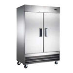 Connerton GST49-BF 54.00'' 2 Section Solid Door Reach-In Freezer