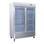 Connerton GST49-BRG 54.00'' 2 Section Door Reach-In Refrigerator