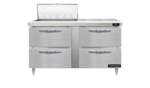Continental Refrigerator D60N12M-D Designer Line Mighty Top Sandwich Unit