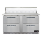 Continental Refrigerator D60N16-FB-D Designer Line Sandwich Unit