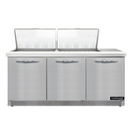 Continental Refrigerator D72N24M-FB Designer Line Mighty Top Sandwich Unit