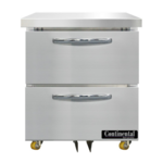 Continental Refrigerator DF27N-U-D Designer Line Undercounter Freezer