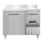 Continental Refrigerator DRA43NSSBS Designer Line Refrigerated Base Worktop Unit