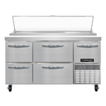 Continental Refrigerator PA60N-D Pizza Prep Table