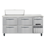 Continental Refrigerator RA68N10-D Refrigerated Base Sandwich Unit