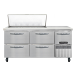 Continental Refrigerator RA68N18M-D Refrigerated Base Sandwich Unit