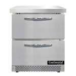 Continental Refrigerator SW27N-FB-D Work Top Refrigerator