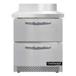 Continental Refrigerator SW27NBS-FB-D Work Top Refrigerator