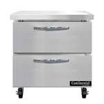 Continental Refrigerator SW32N-D Work Top Refrigerator