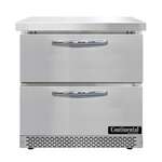 Continental Refrigerator SW32N-FB-D Work Top Refrigerator