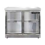 Continental Refrigerator SW36NGD-FB Work Top Display Refrigerator