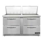 Continental Refrigerator SW60N24M-FB-D Mighty Top Sandwich Unit