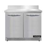 Continental Refrigerator SWF36NBS-FB Work Top Freezer