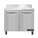 Continental Refrigerator SWF36NBS Work Top Freezer