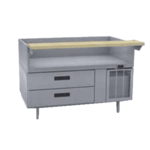 Delfield F17C73P Equipment Stand,  73" long,  refrigerated drawer base with (2) 27" & (2) 32" drawers