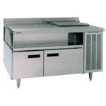 Delfield F18SC39BP Refrigerated Counter,  Salad Top,  single-section
