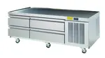 Delfield F2962CP 62.25" 2 Drawer Refrigerated Chef Base with Marine Edge Top - 115 Volts