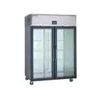 Delfield GARPT1P-GH 27.4'' 23.0 cu. ft. 1 Section Glass Half Door Pass-Thru Refrigerator