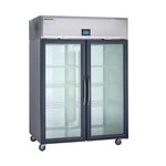Delfield GARPT2P-G 55.22'' 50.0 cu. ft. 2 Section Glass Door Pass-Thru Refrigerator