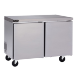 Delfield GUF27P-S 27'' 1 Section Undercounter Freezer with 1 Right Hinged Solid Door and Side / Rear Breathing Compressor