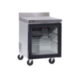 Delfield GUR32BP-G 32'' 1 Door Counter Height Worktop Refrigerator with Side / Rear Breathing Compressor - 5.8 cu. ft.