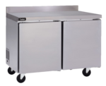 Delfield GUR48BP-S 48'' 2 Door Counter Height Worktop Refrigerator with Side / Rear Breathing Compressor - 9.2 cu. ft.