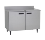 Delfield ST4048P 48'' 2 Door Counter Height Worktop Refrigerator with Side / Rear Breathing Compressor - 10.8 cu. ft.