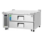 Everest Refrigeration ECB48D2 48.38" 2 Drawer Refrigerated Chef Base with Marine Edge Top - 115 Volts