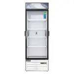 Everest Refrigeration EMGR24C 28.38'' White 1 Section Swing Refrigerated Glass Door Merchandiser