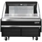 Everest Refrigeration EOMH-48-B-35-S 48.00'' Air Curtain Open Display Merchandiser with