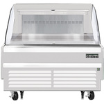 Everest Refrigeration EOMH-48-W-35-S 48.00'' Air Curtain Open Display Merchandiser with