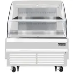 Everest Refrigeration EOMH-48-W-35-T 48.00'' Air Curtain Open Display Merchandiser with