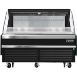Everest Refrigeration EOMH-72-B-35-S 73.25'' Air Curtain Open Display Merchandiser with